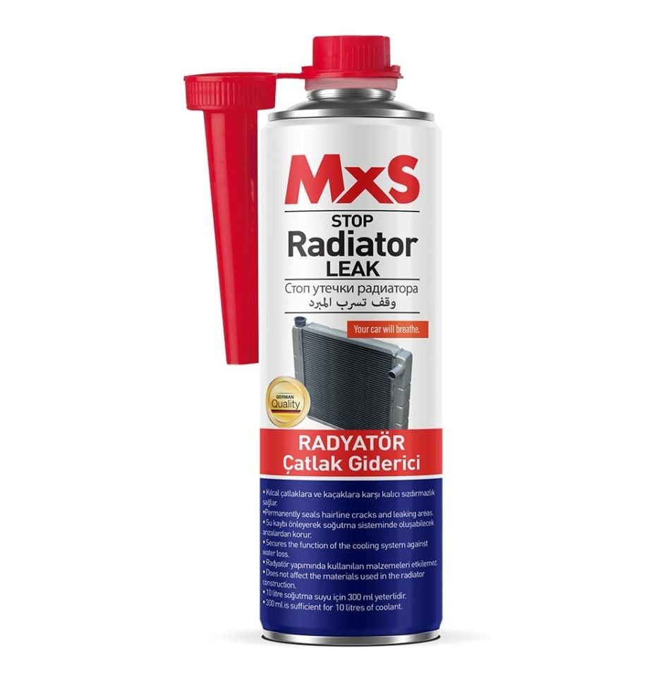 MXS RADYATÖR ÇATLAK GİDERİCİ KATKI 300 ML