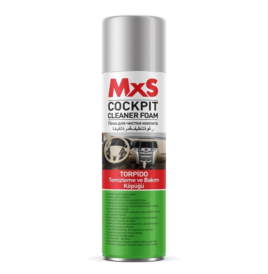 MXS TORPİDO TEMİZLEME KÖPÜK SPREY 500 ML