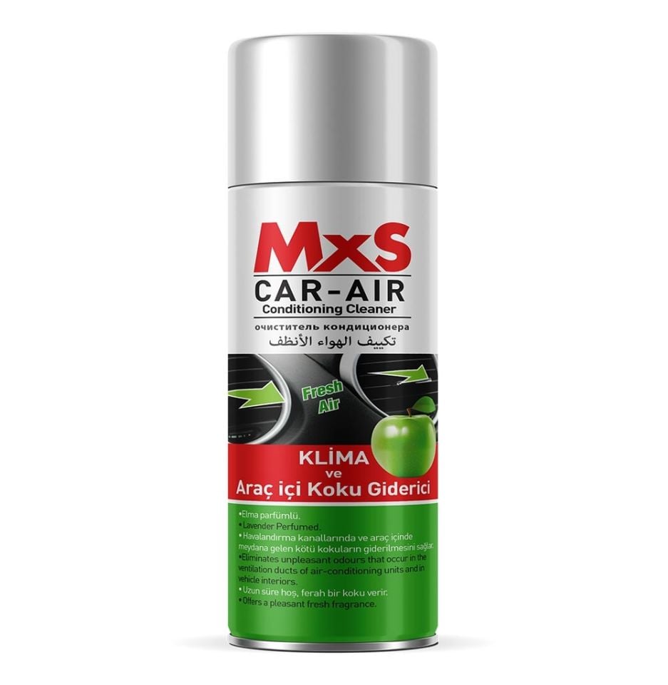 MXS ARAÇ İÇİ VE KLİMA KOKU GİDERİCİ 200 ML